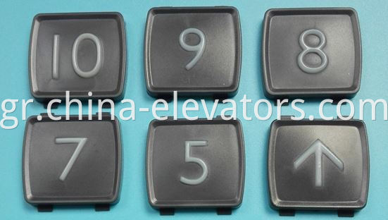 Mitsubishi Elevators LHB-056A Button Marking